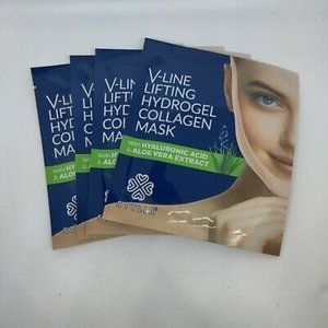 6 Piece V Line Shaping Face Masks – Double Chin Reducer - Lifting Hydrogel